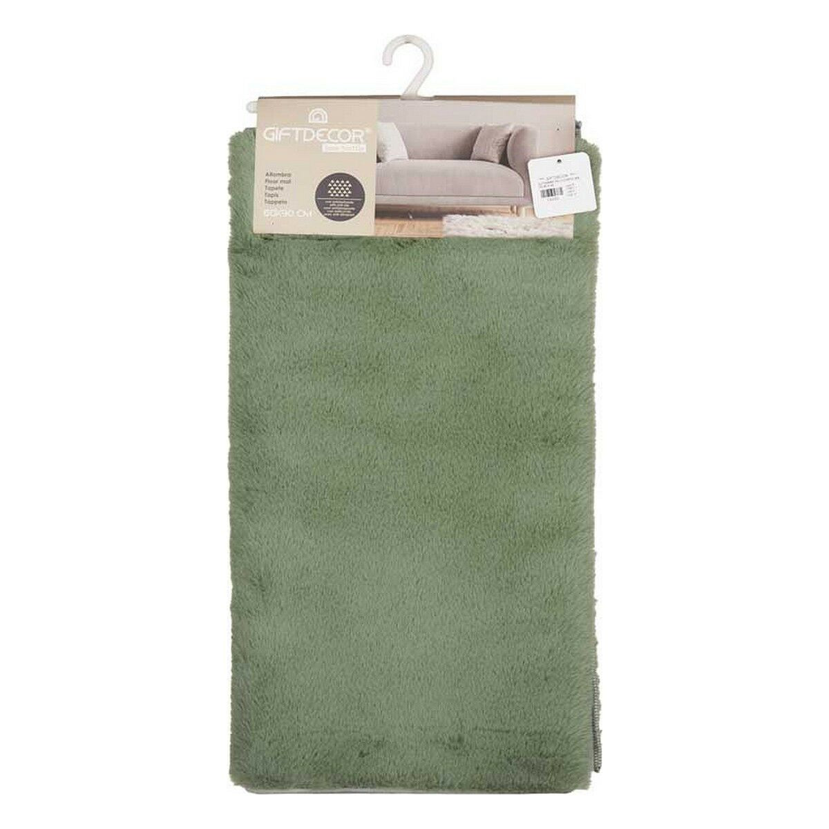 Carpet Polyester Green (90 x 0,25 x 60 cm)-2