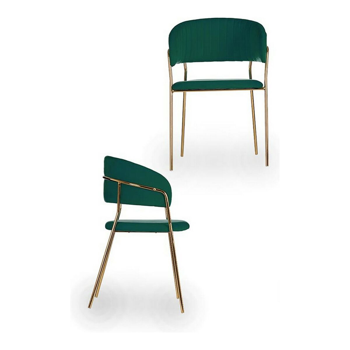 Chair Golden Green 49 x 80,5 x 53 cm-1