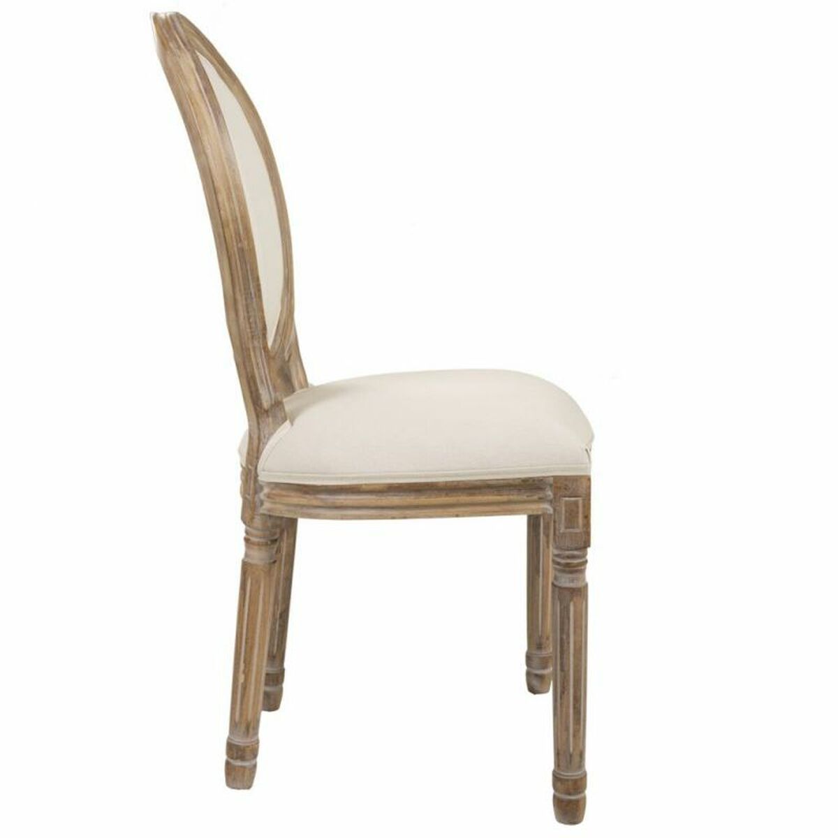 Dining Chair Alexandra House Living Beige 46 x 96 x 48 cm-4