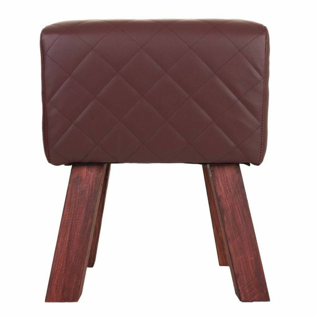 Stool Alexandra House Living PVC MDF Wood 30 x 47 x 36 cm-4