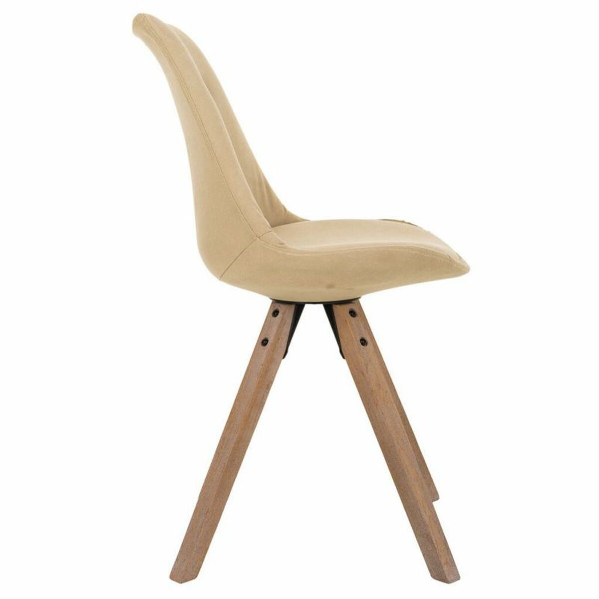 Dining Chair Alexandra House Living Cream 44 x 84 x 48 cm-4