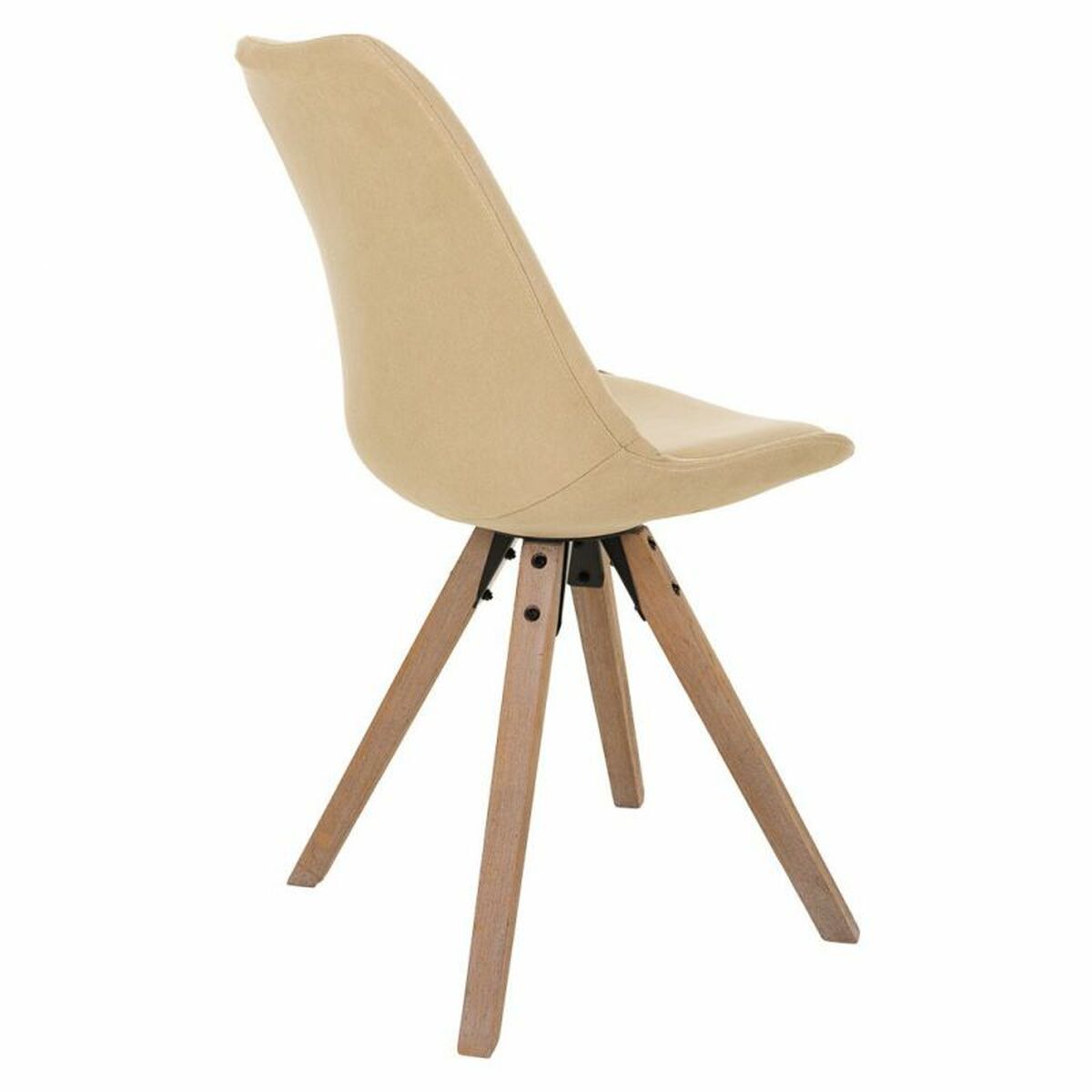 Dining Chair Alexandra House Living Cream 44 x 84 x 48 cm-3