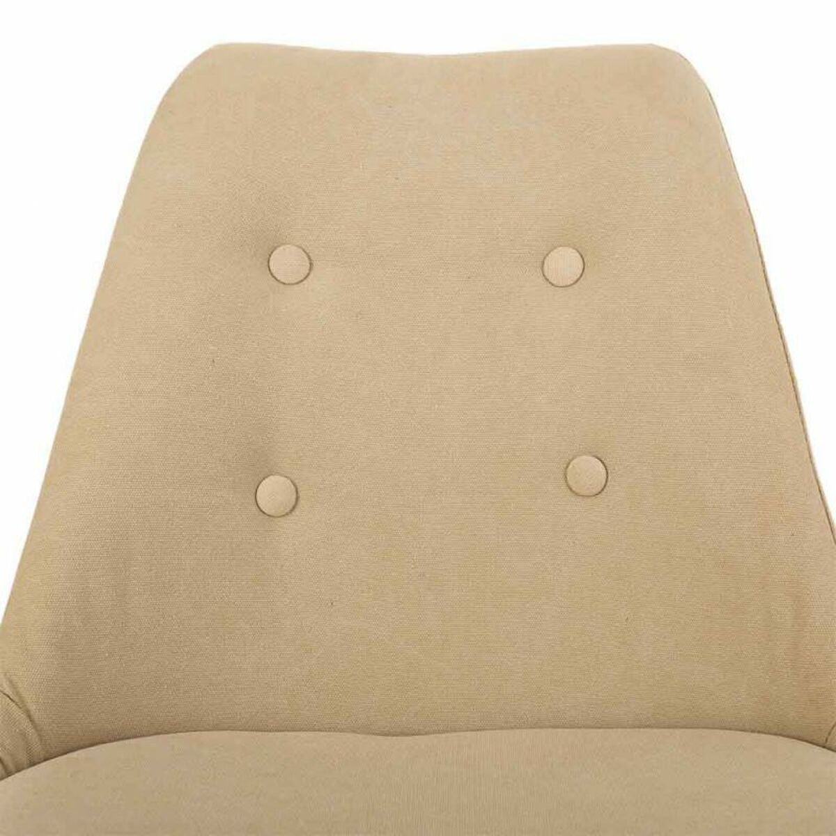 Dining Chair Alexandra House Living Cream 44 x 84 x 48 cm-2