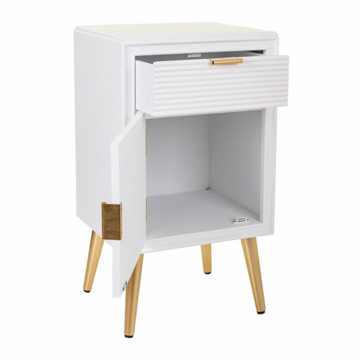 Nightstand Alexandra House Living Golden 36 x 70 x 39 cm-7