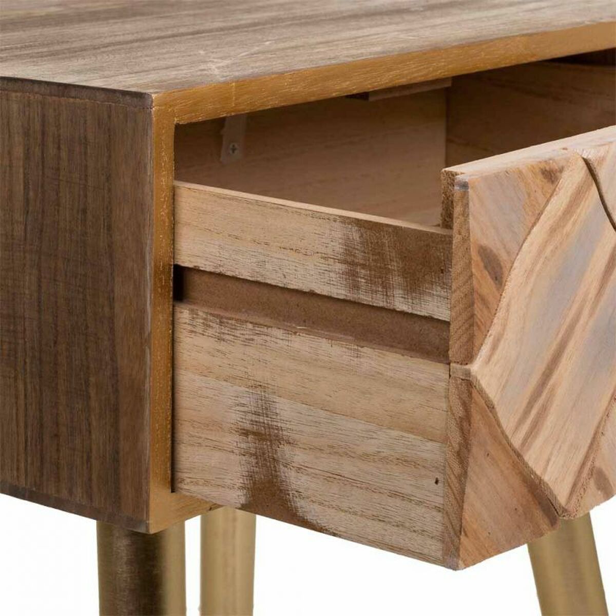 Nightstand Alexandra House Living Brown 34 x 67 x 45 cm-3