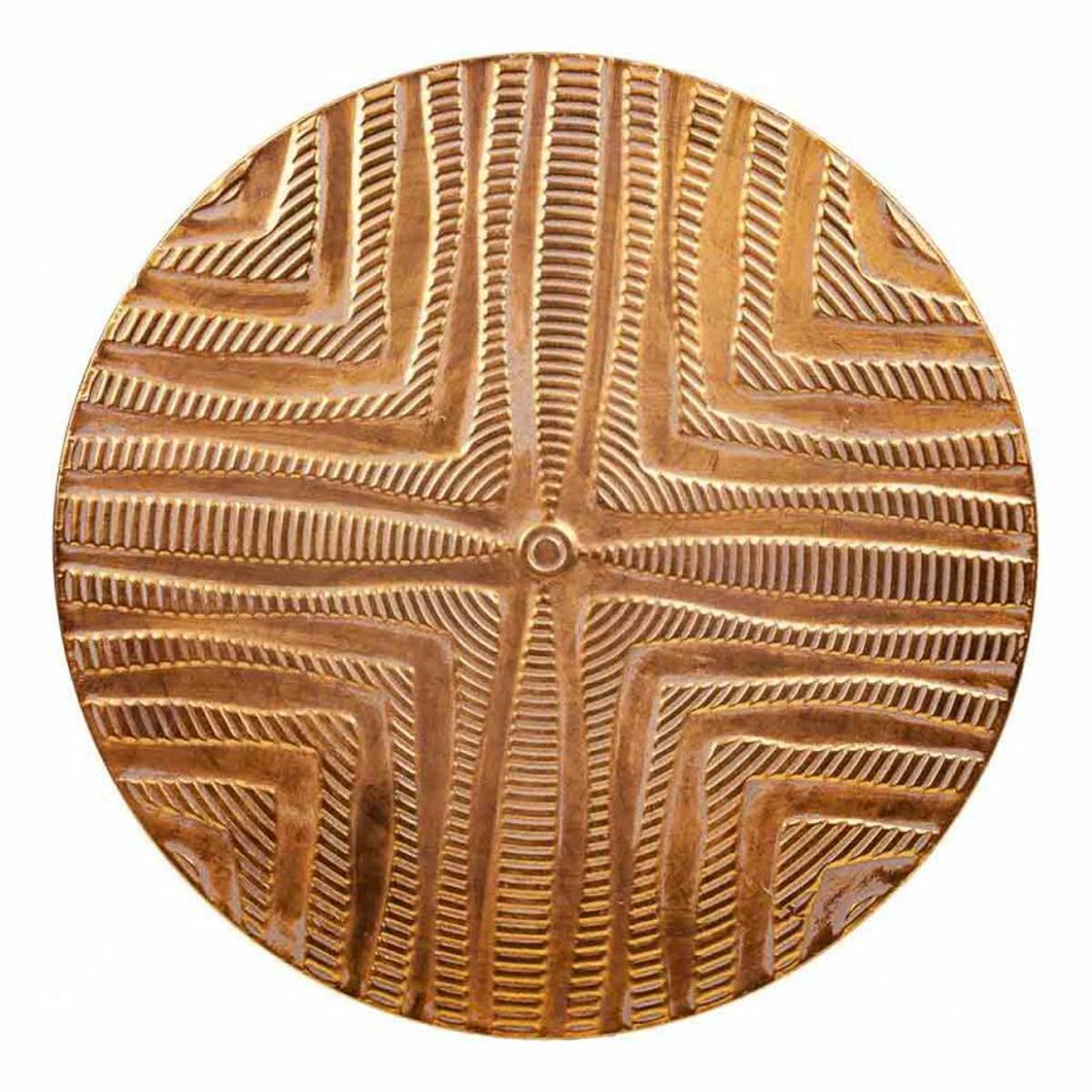 Centre Table Alexandra House Living Golden Iron 60 x 60 x 60 cm-3