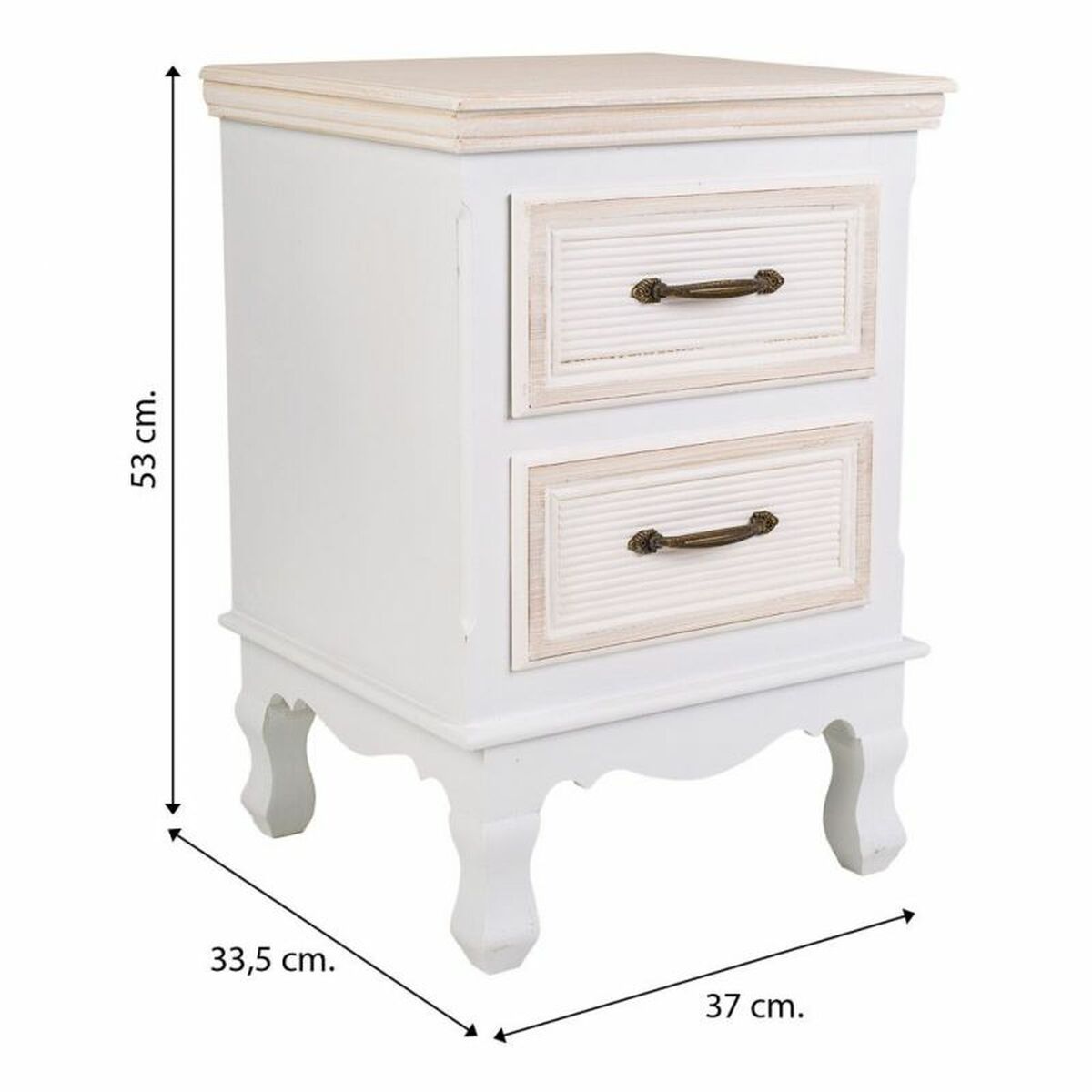 Nightstand Alexandra House Living 33 x 53 x 37 cm-1
