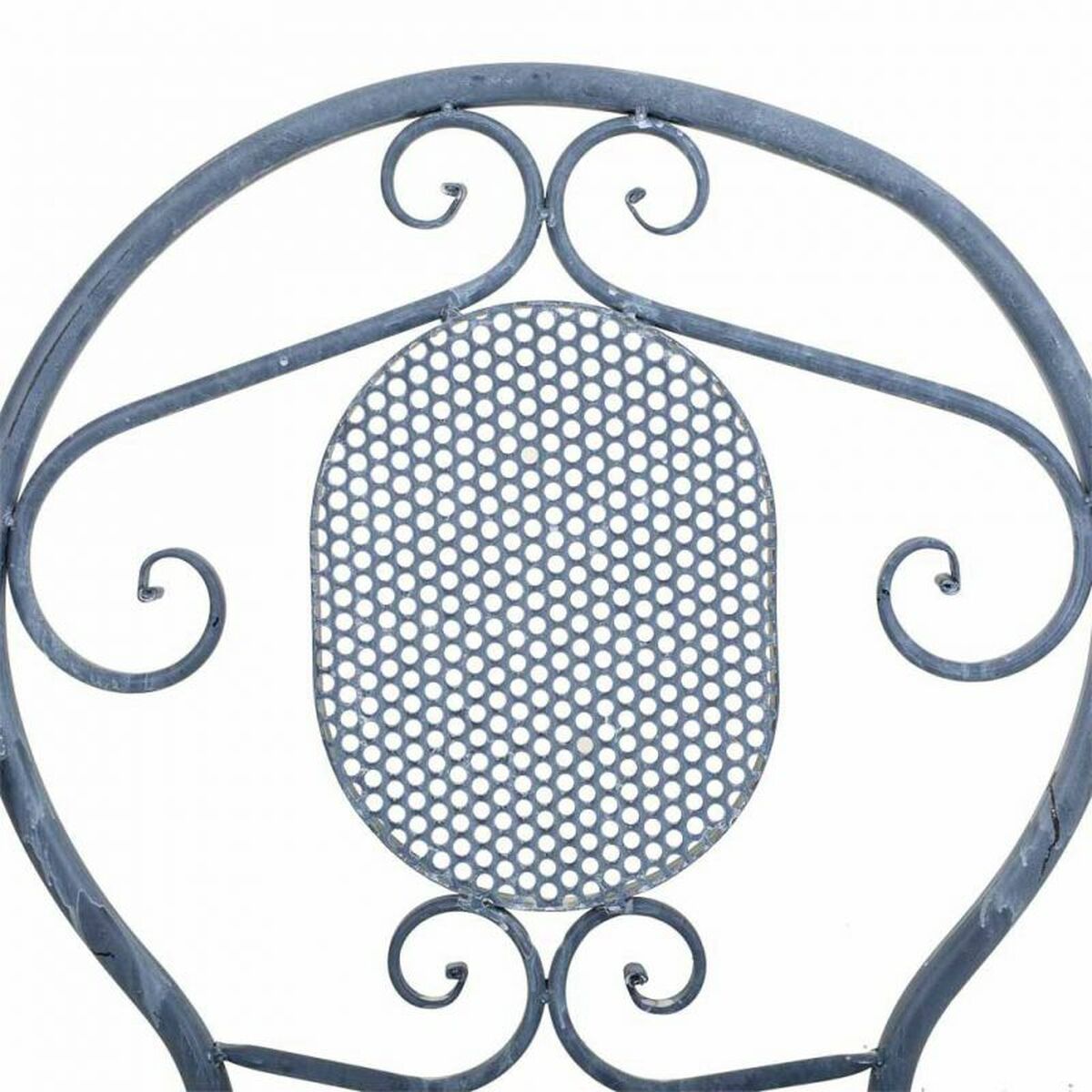 Garden chair Alexandra House Living Grey Iron 54 x 88 x 58 cm-2