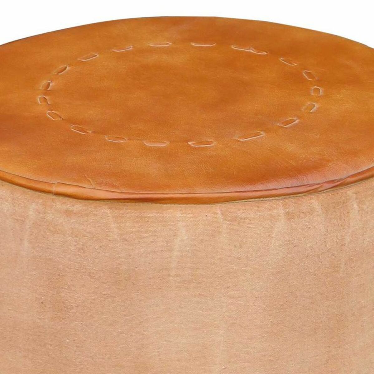 Stool Alexandra House Living Mango wood 38 x 42 x 38 cm-3