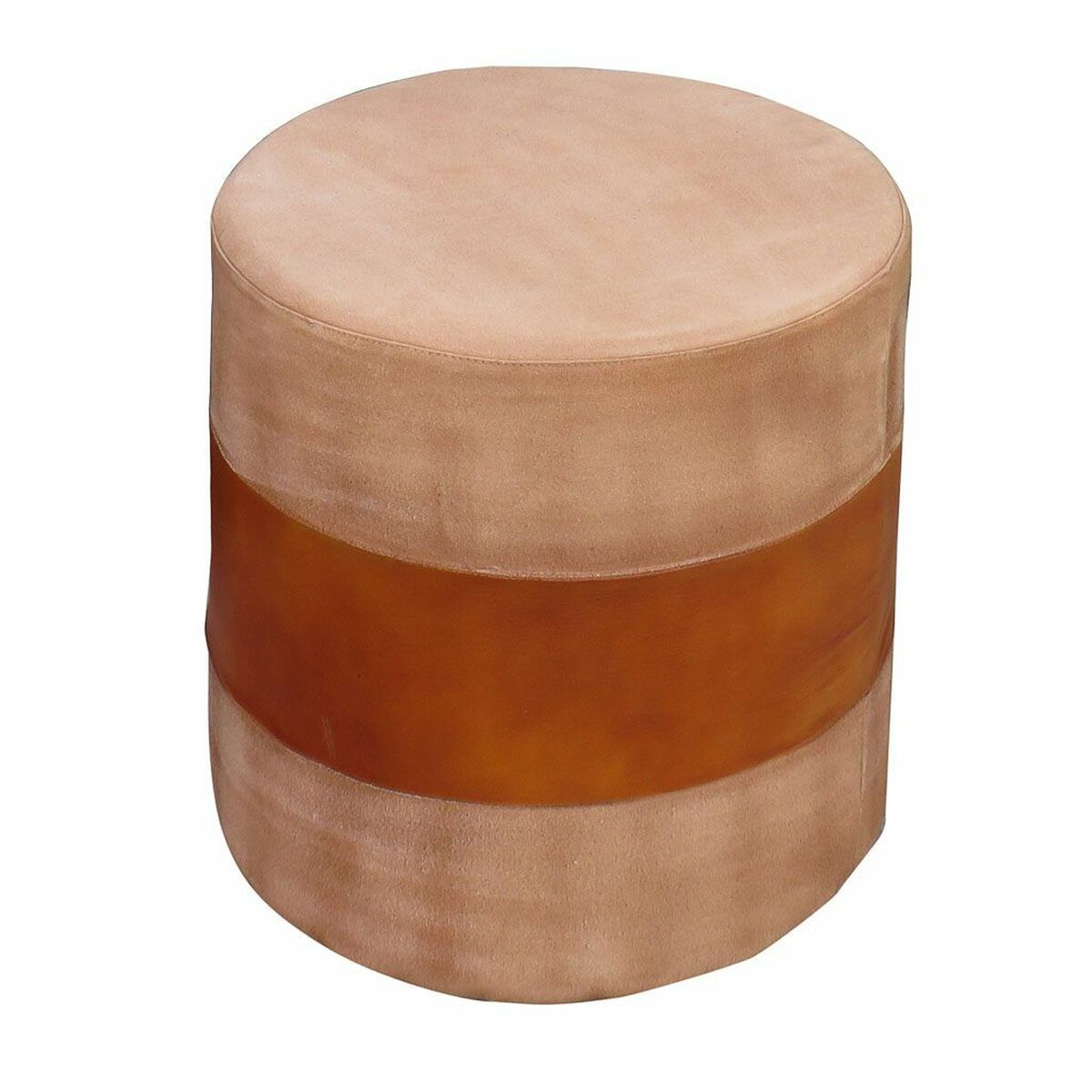 Stool Alexandra House Living Mango wood 42 x 45 x 42 cm-0