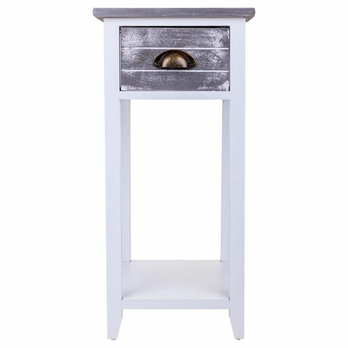 Nightstand Alexandra House Living White 30 x 63 x 30 cm-5