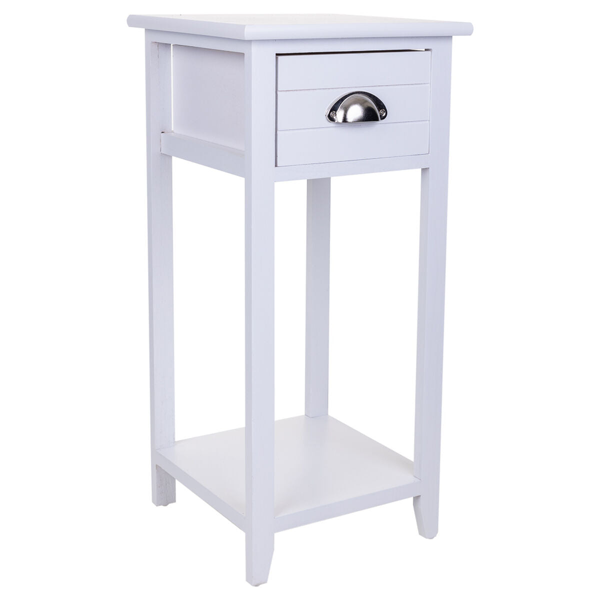 Nightstand Alexandra House Living White 30 x 63 x 30 cm-0