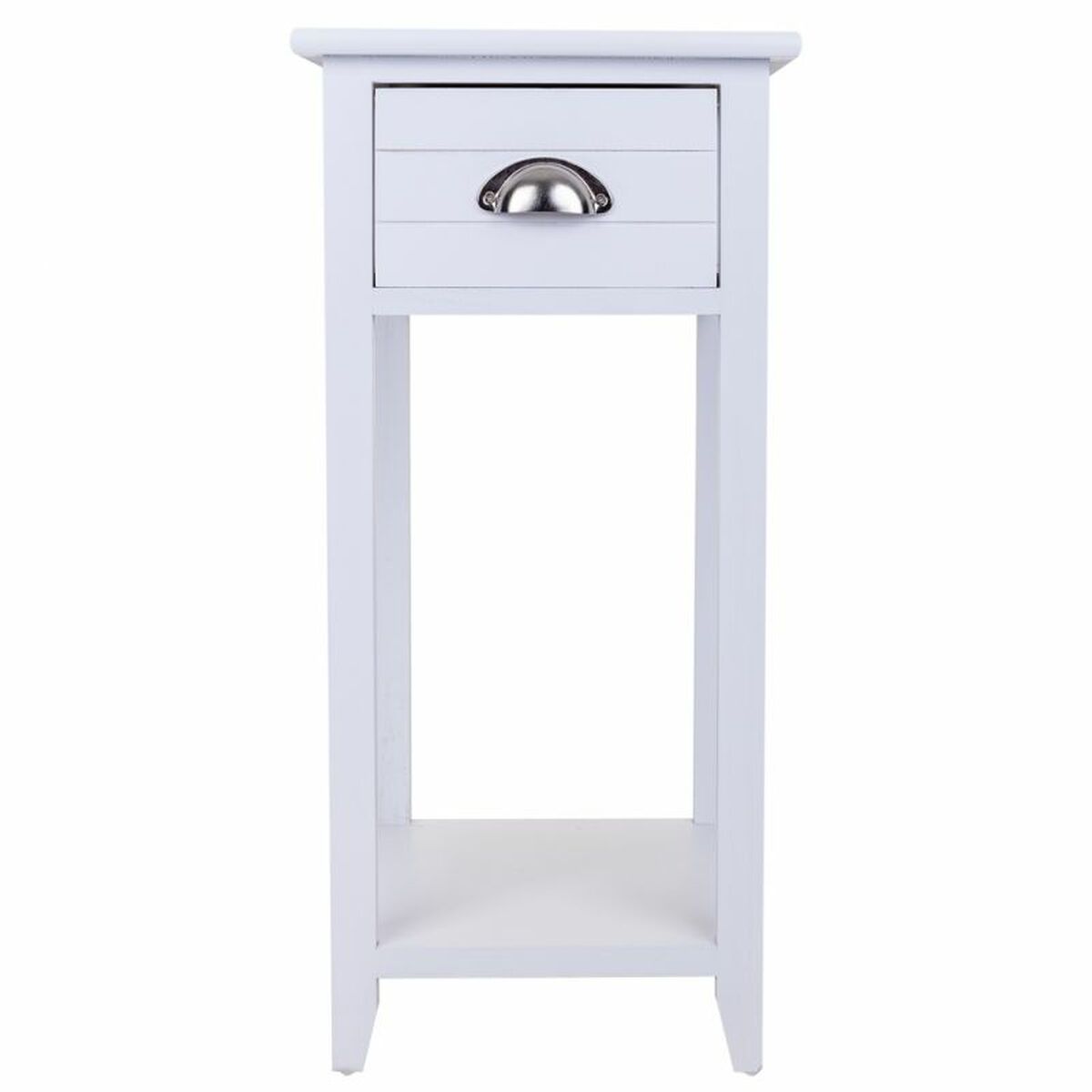 Nightstand Alexandra House Living White 30 x 63 x 30 cm-2