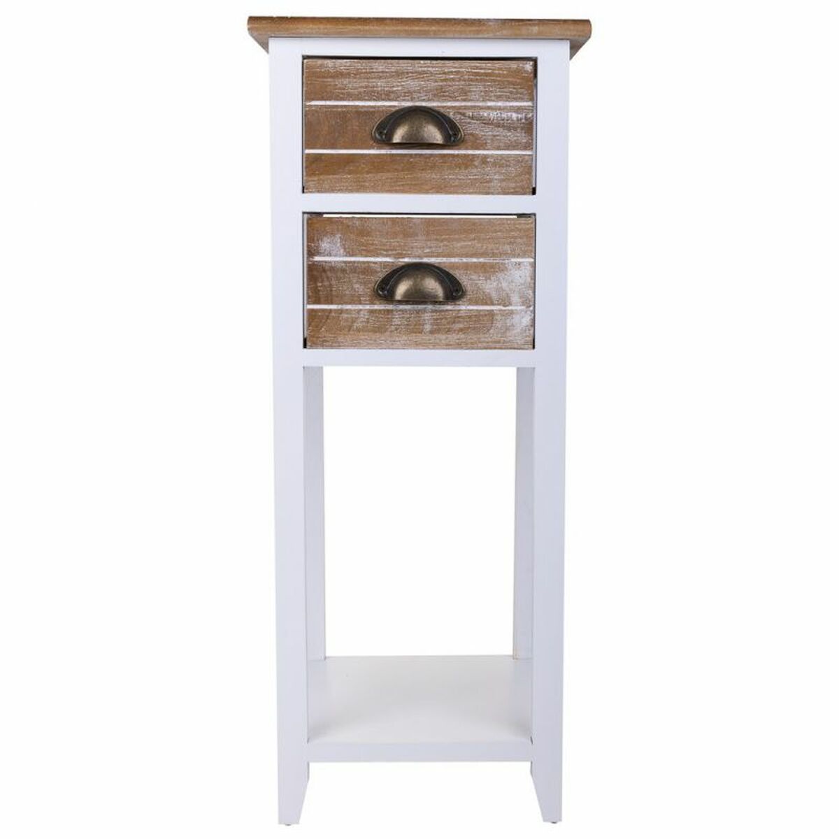 Nightstand Alexandra House Living White 30 x 73 x 30 cm-5