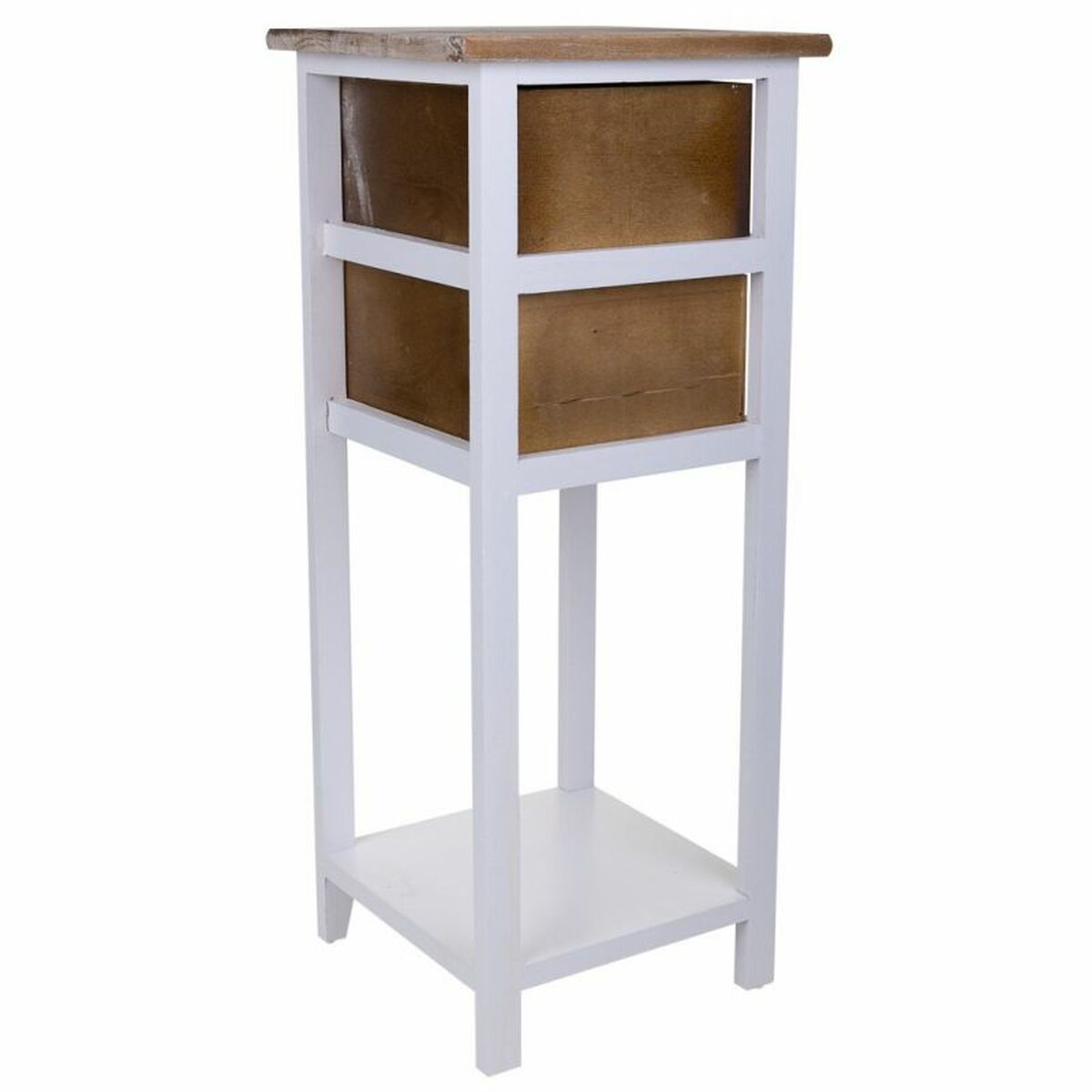 Nightstand Alexandra House Living White 30 x 73 x 30 cm-3