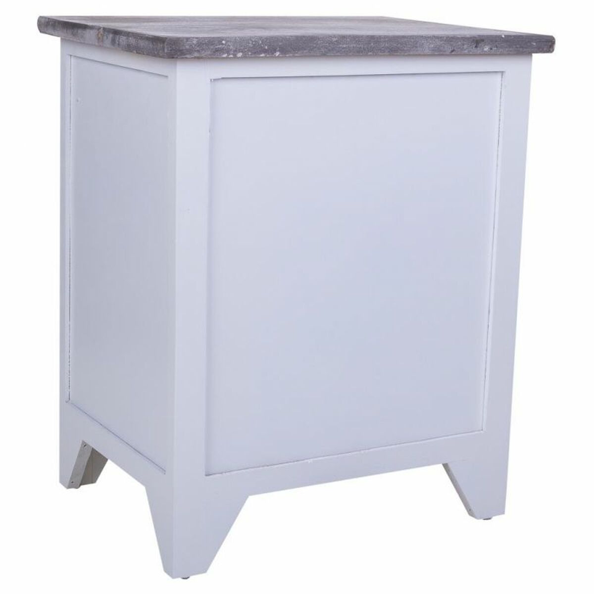 Nightstand Alexandra House Living White 28 x 45 x 38 cm-3