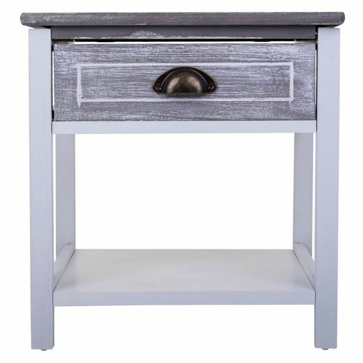 Nightstand Alexandra House Living White 29 x 42 x 40 cm-5