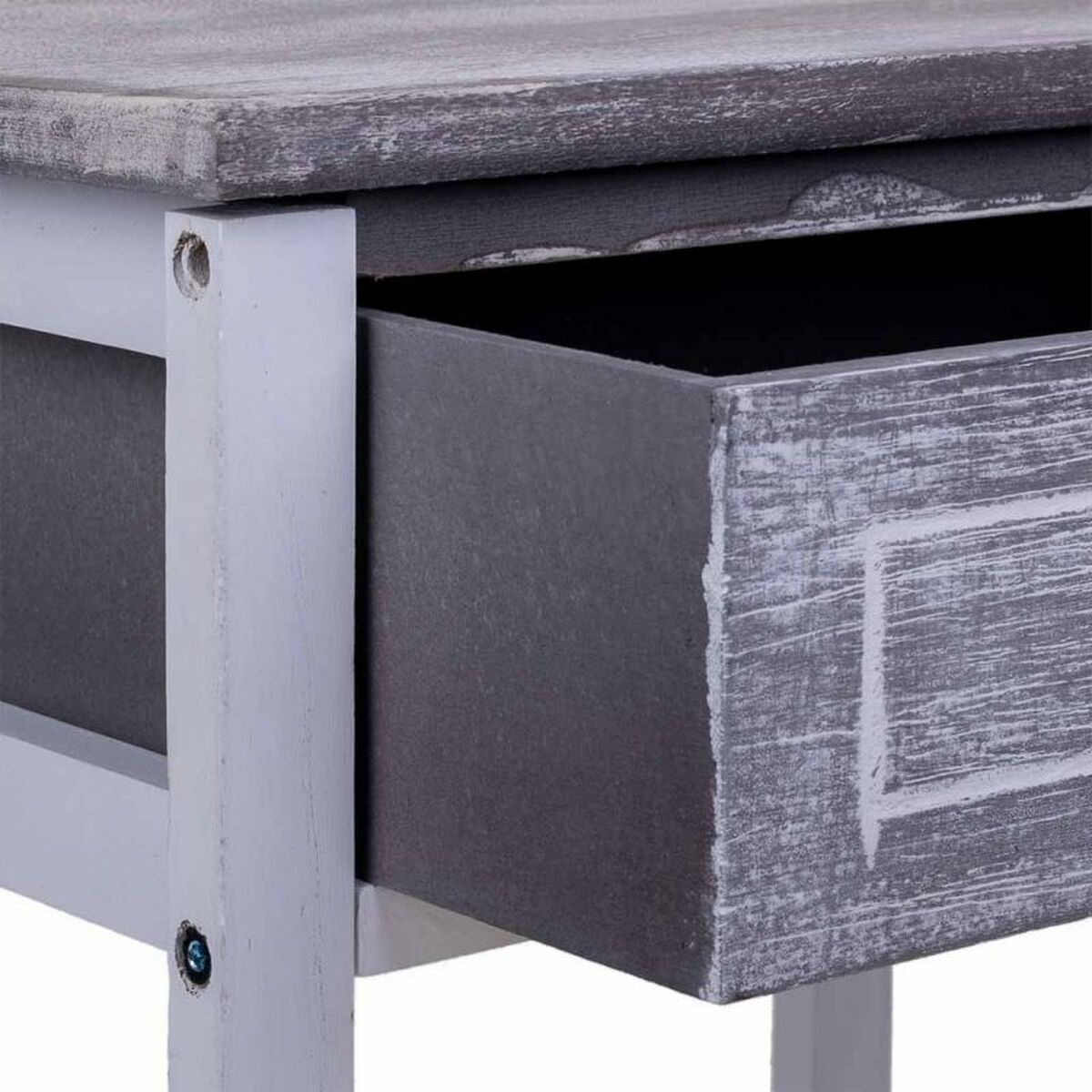 Nightstand Alexandra House Living White 29 x 42 x 40 cm-2