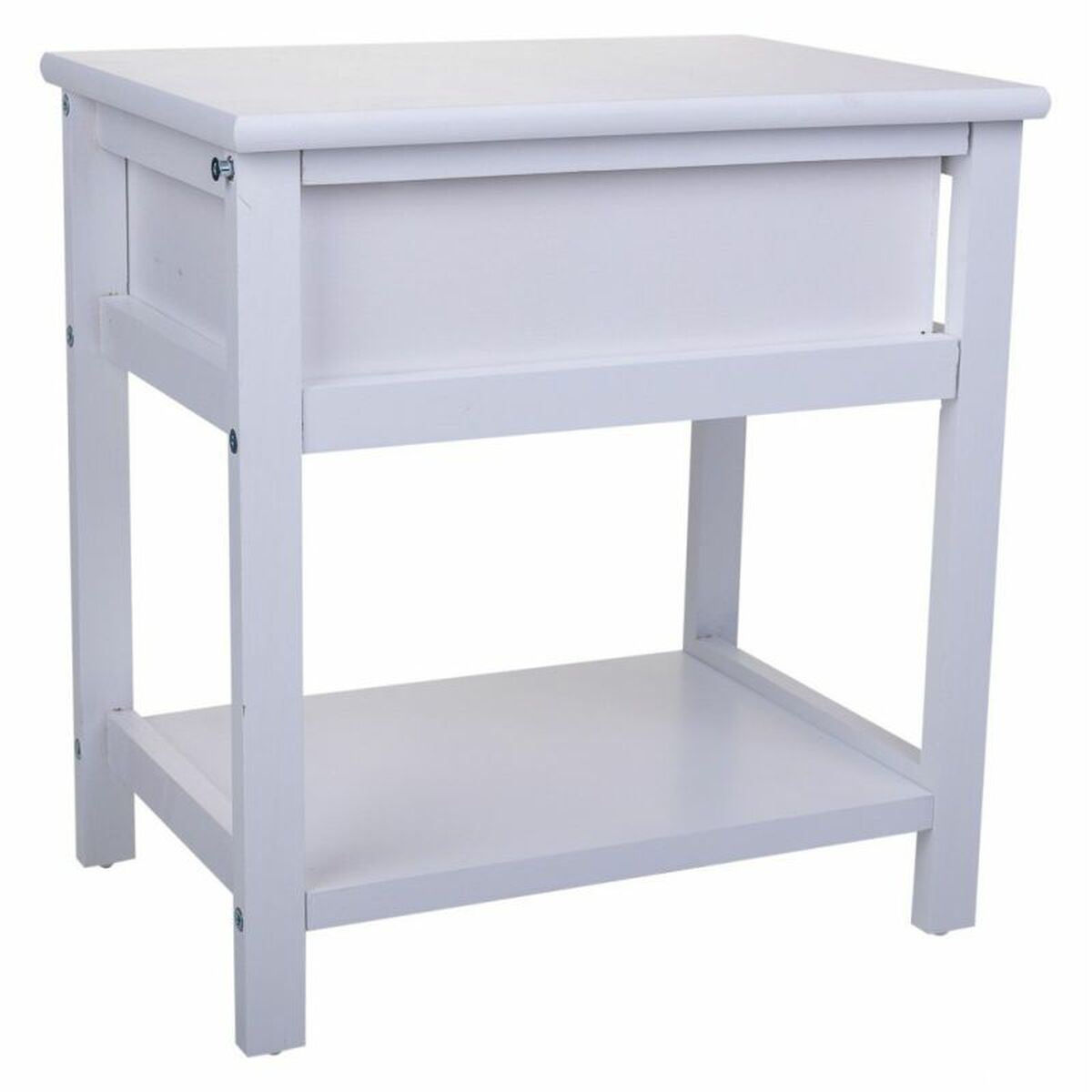 Nightstand Alexandra House Living White 29 x 42 x 40 cm-3