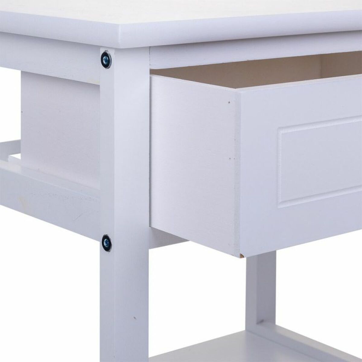 Nightstand Alexandra House Living White 29 x 42 x 40 cm-2
