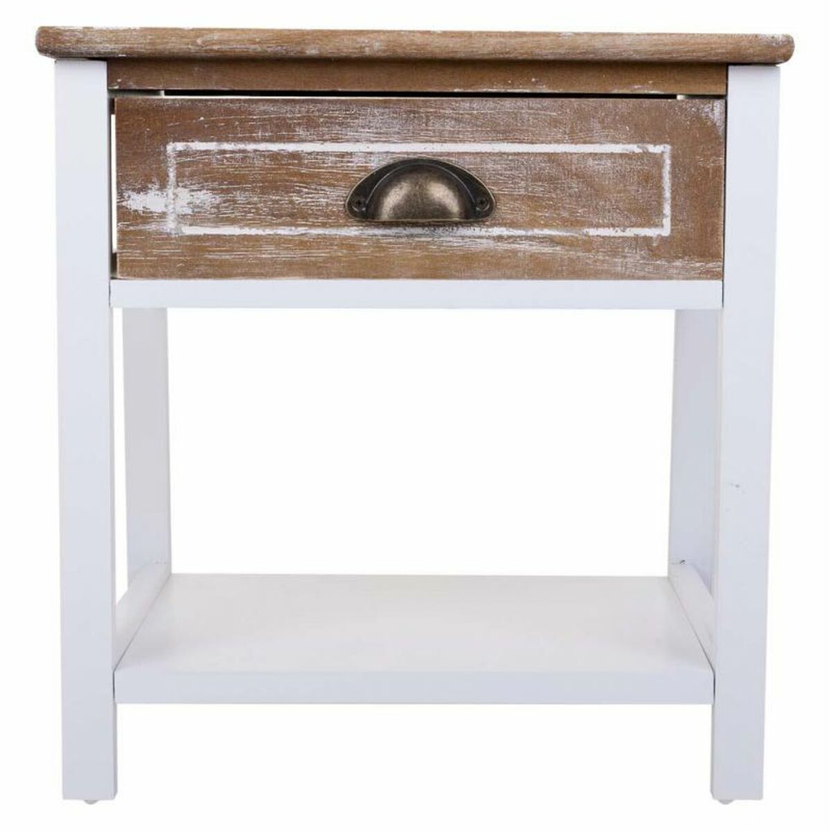 Nightstand Alexandra House Living White 29 x 42 x 40 cm-5