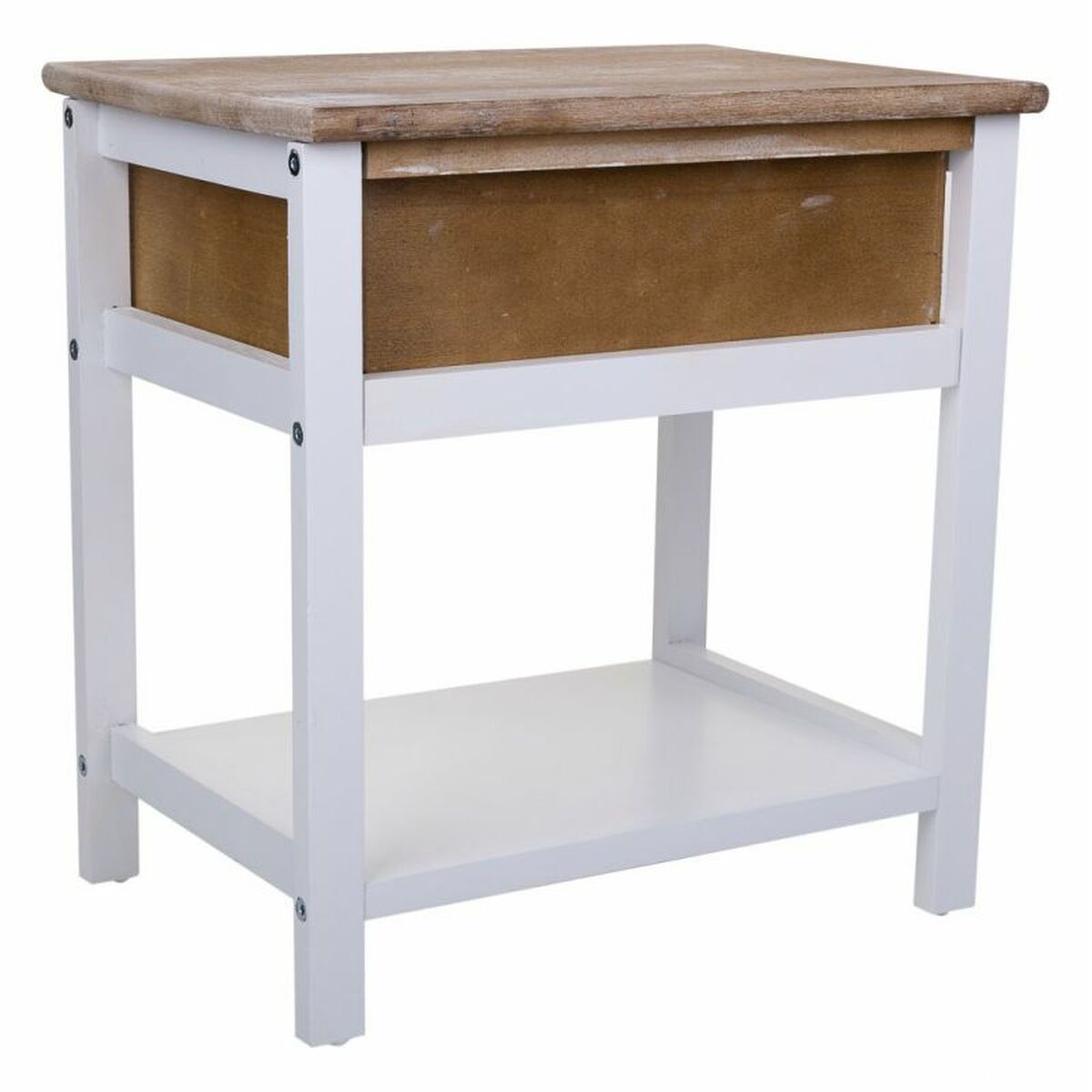 Nightstand Alexandra House Living White 29 x 42 x 40 cm-3
