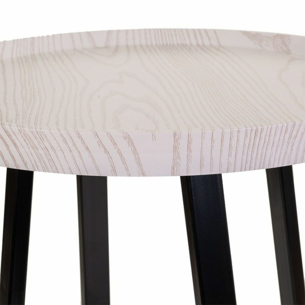 Centre Table Alexandra House Living White Iron MDF Wood 45 x 57 x 45 cm-2