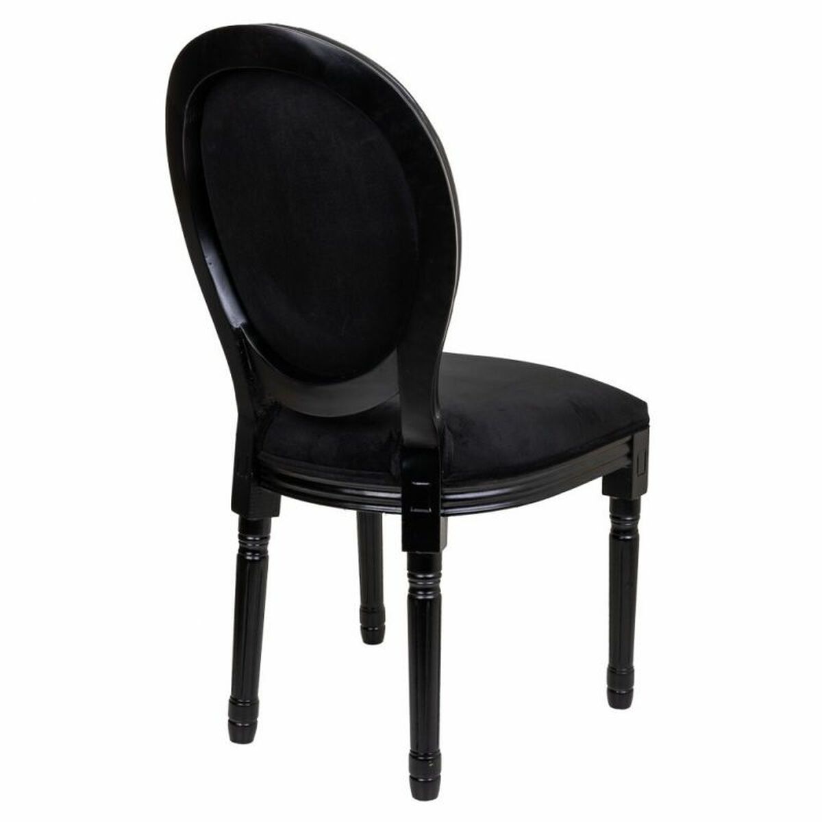 Dining Chair Alexandra House Living Black 46 x 96 x 48 cm-3
