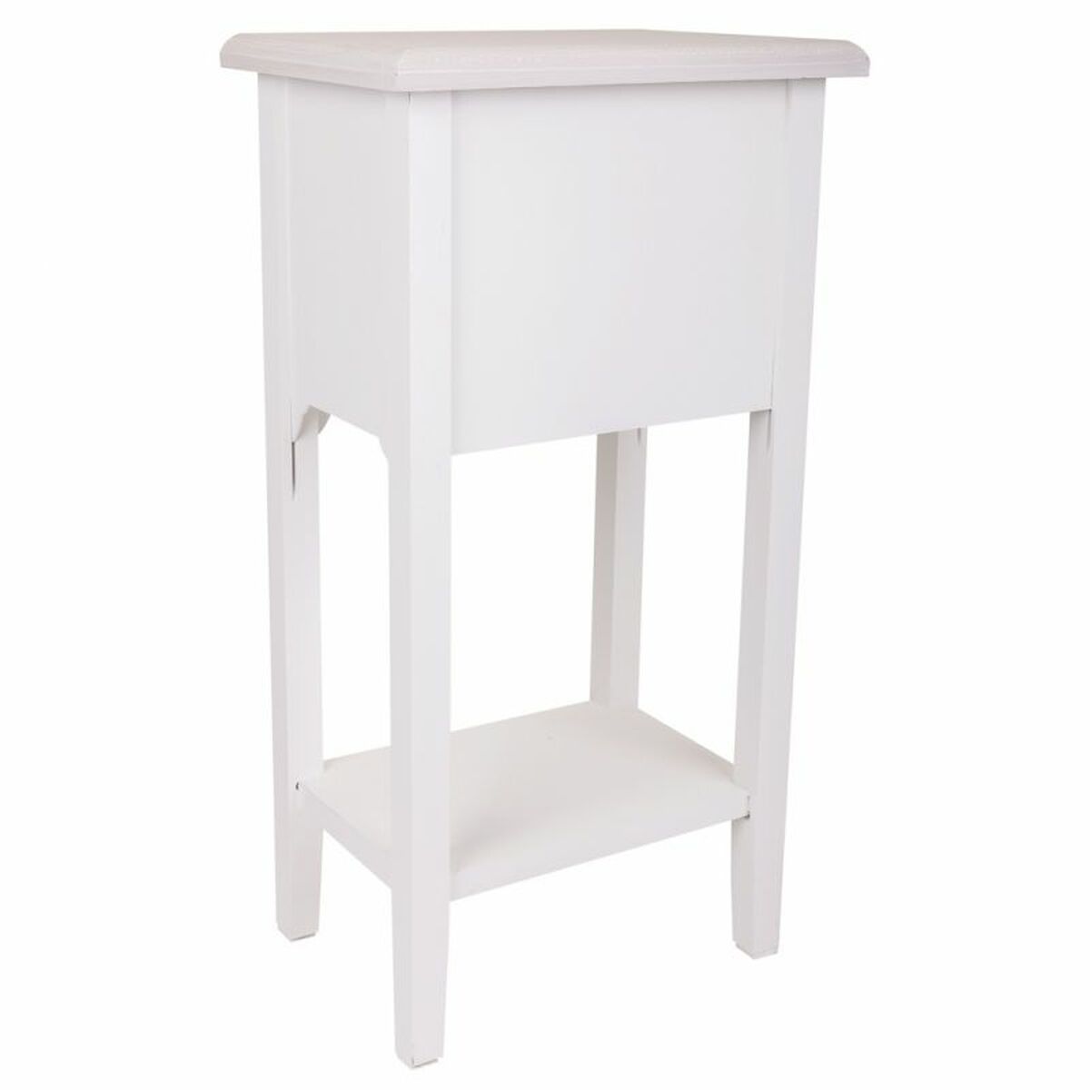 Nightstand Alexandra House Living White 26 x 69 x 37 cm-3