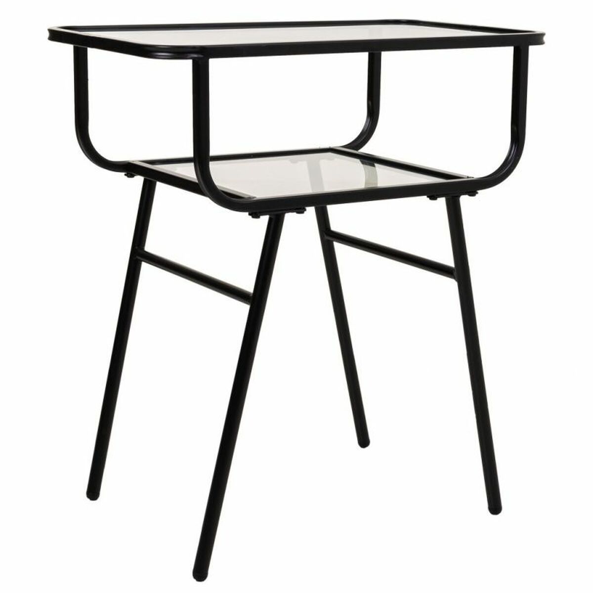 Nightstand Alexandra House Living Black 35 x 65 x 60 cm-0