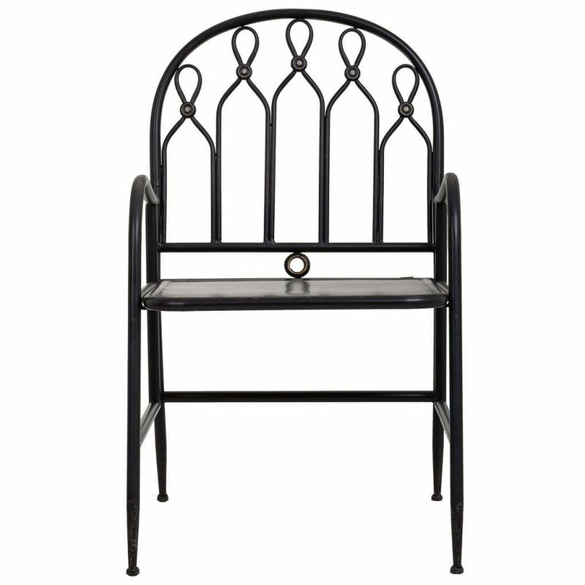 Dining Chair Alexandra House Living Black 56 x 96 x 55 cm-4