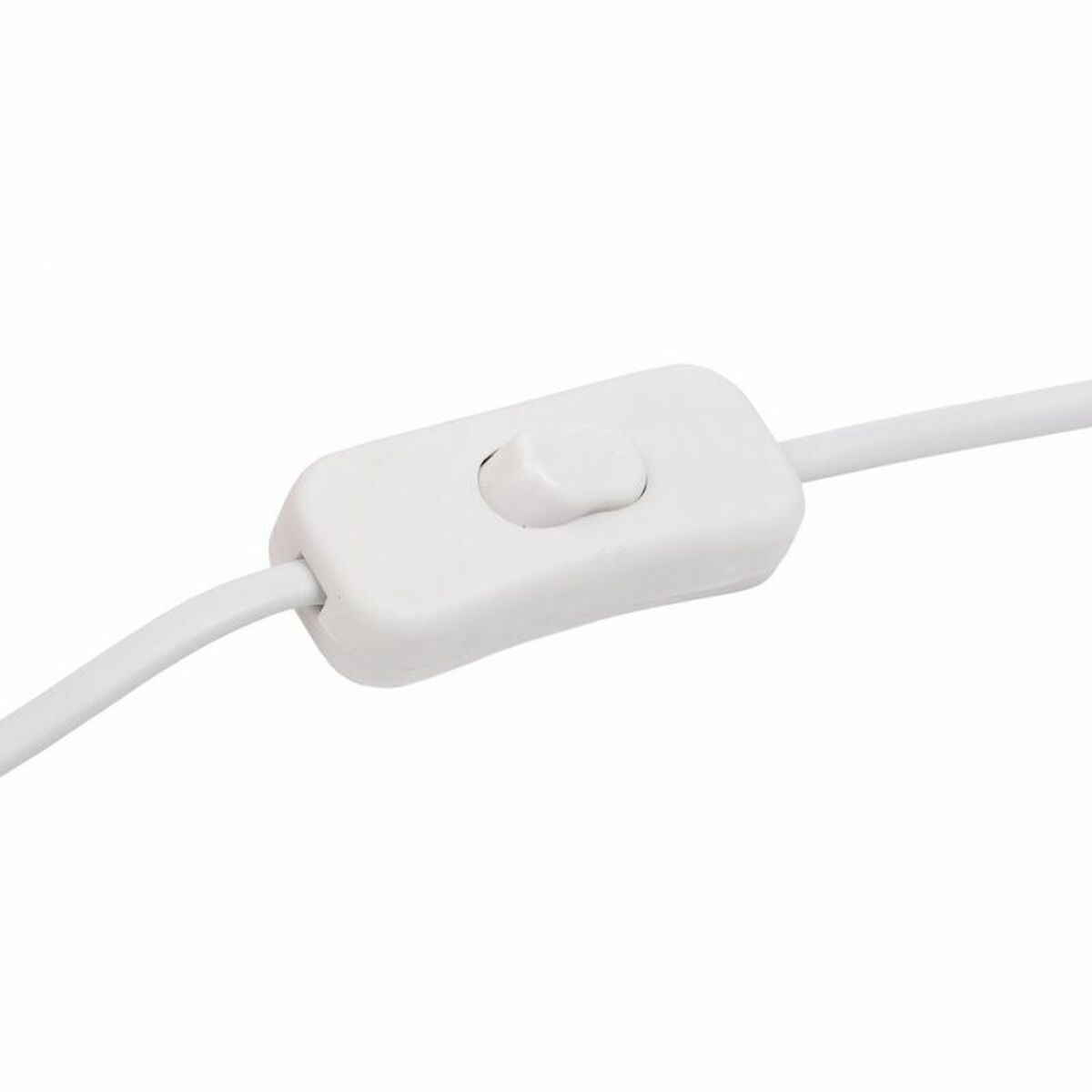 Desk lamp Alexandra House Living White Metal Cloth 220-240 V 18 x 31 x 18 cm-2