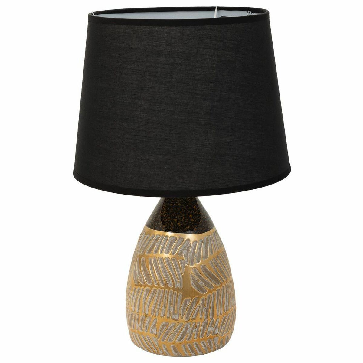 Desk lamp Alexandra House Living Gold Ceramic 13 x 26 x 13 cm-0