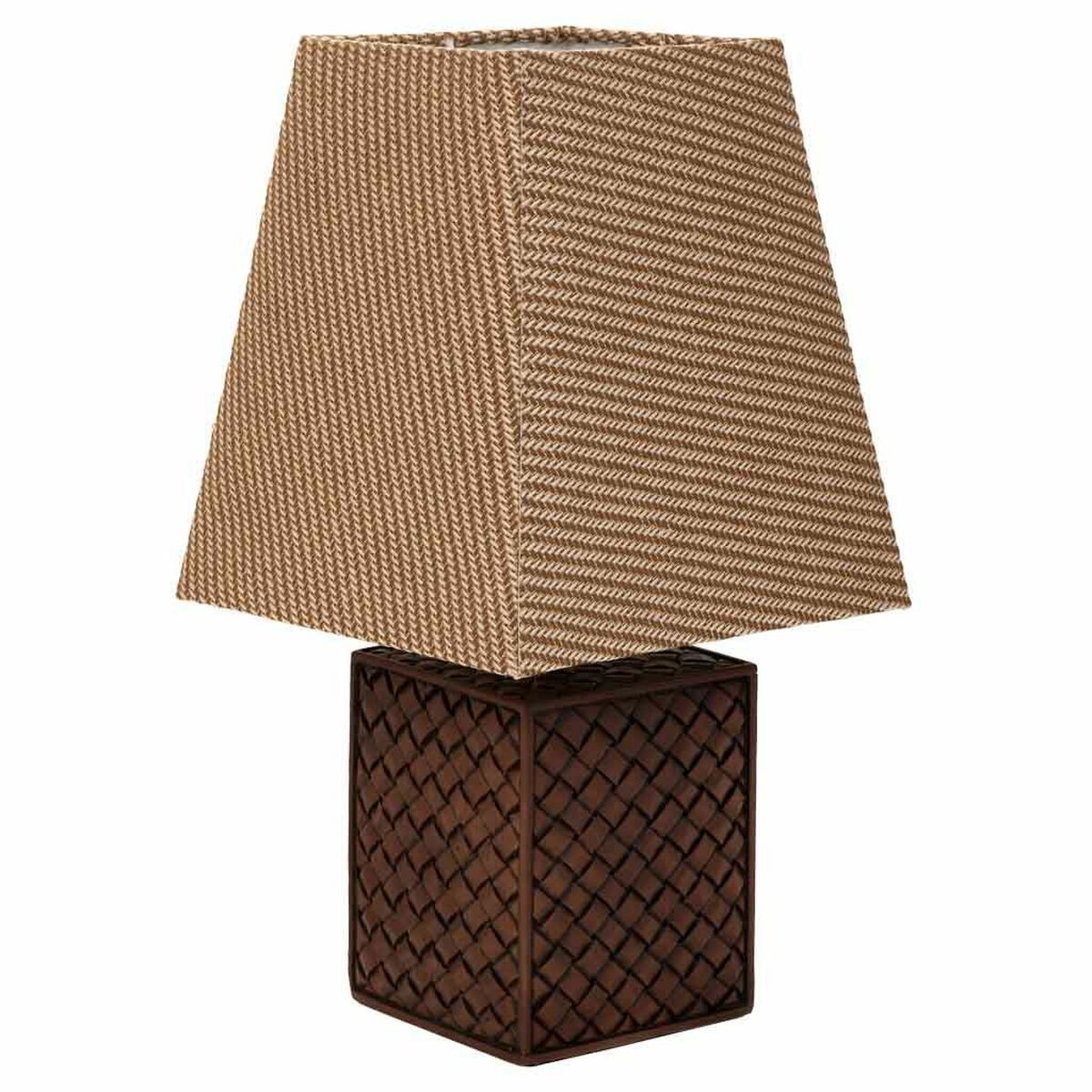 Desk lamp Alexandra House Living Brown Polyresin 220-240 V 13 x 24 x 13 cm-0