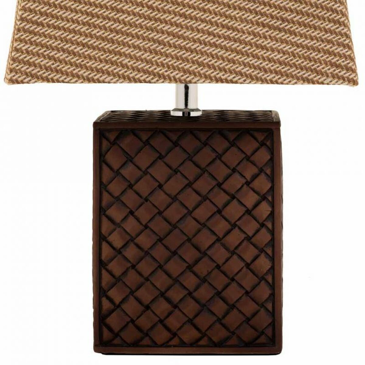 Desk lamp Alexandra House Living Brown Polyresin 220-240 V 13 x 24 x 13 cm-6