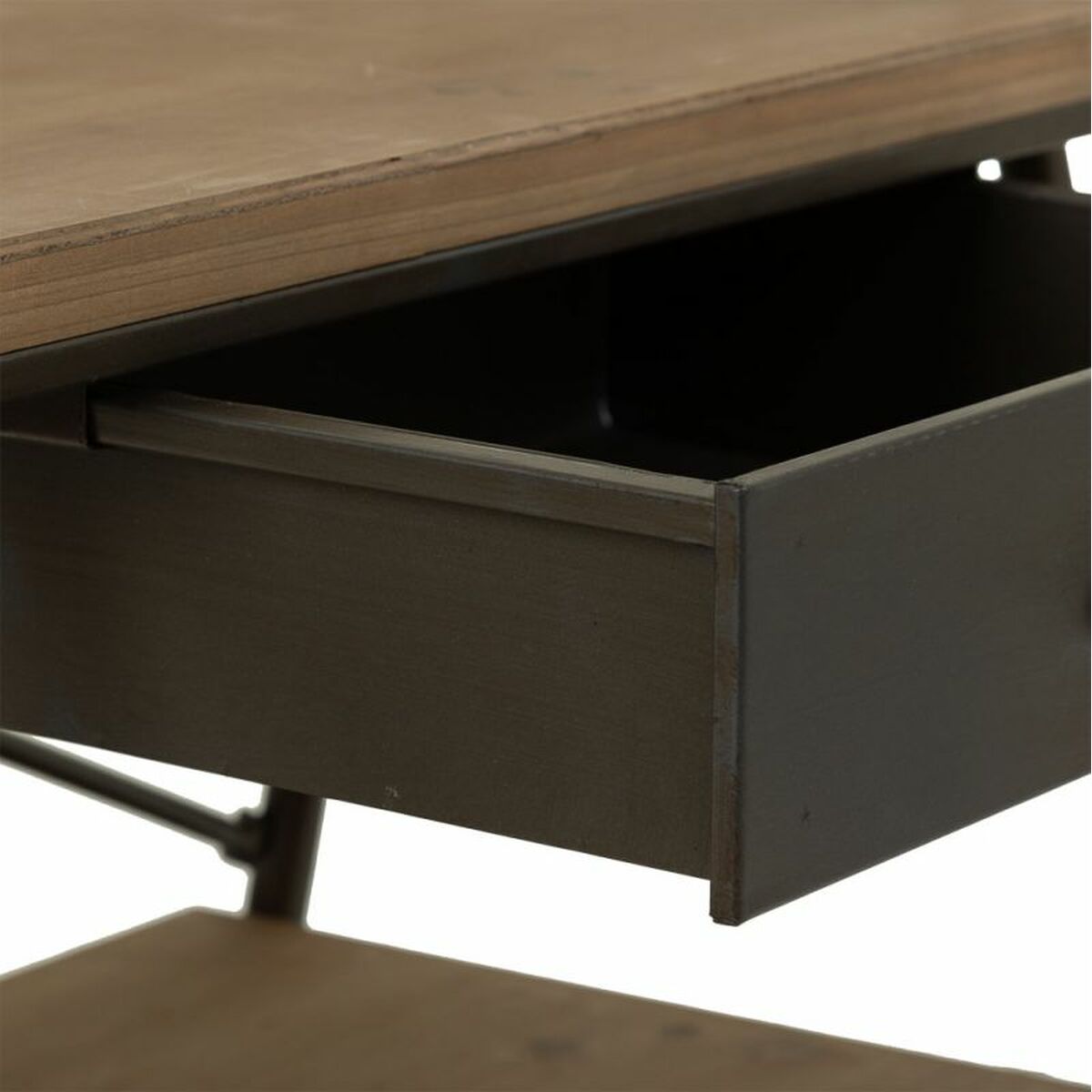 Nightstand Alexandra House Living Brown 42 x 60 x 52 cm-2