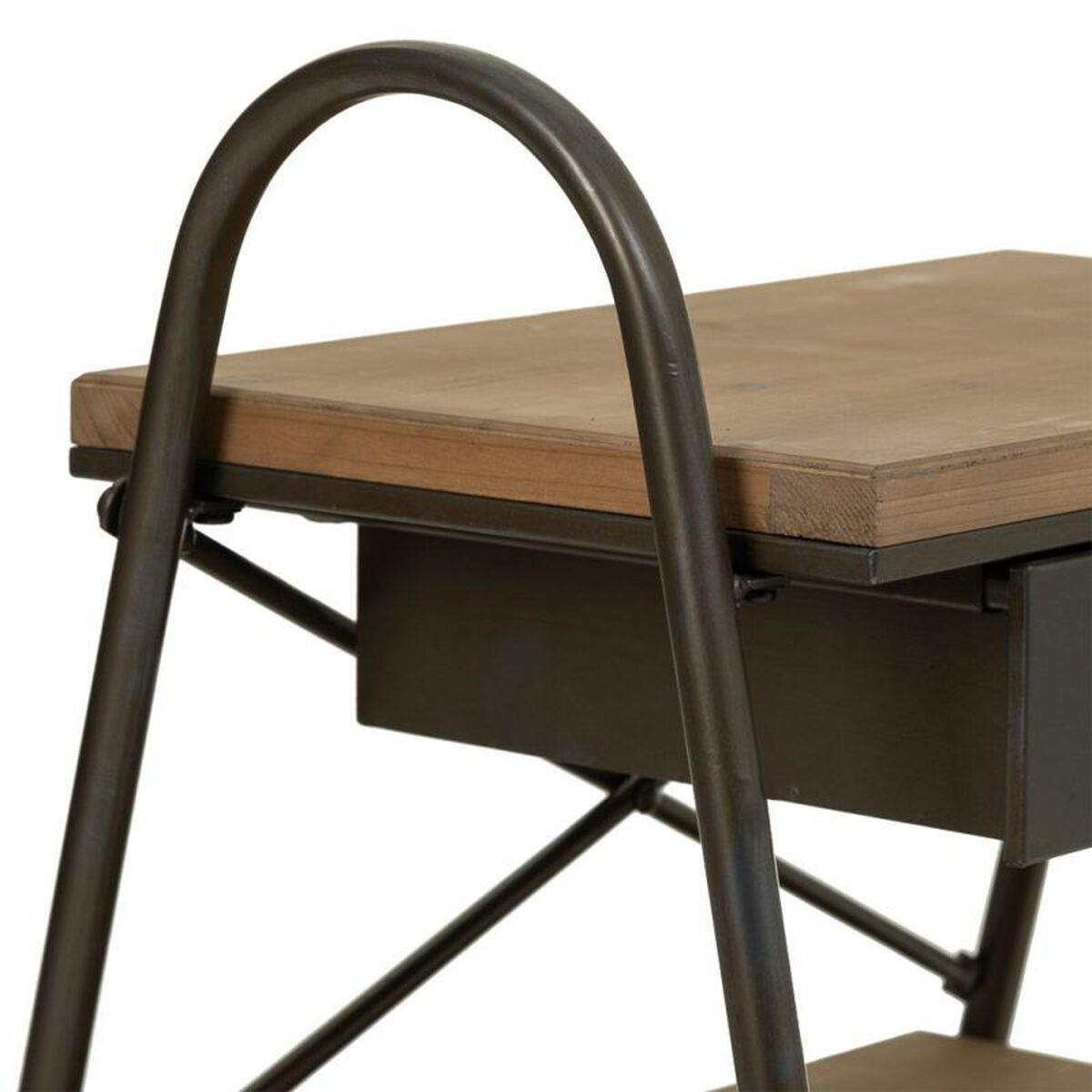 Nightstand Alexandra House Living Brown 42 x 60 x 52 cm-1