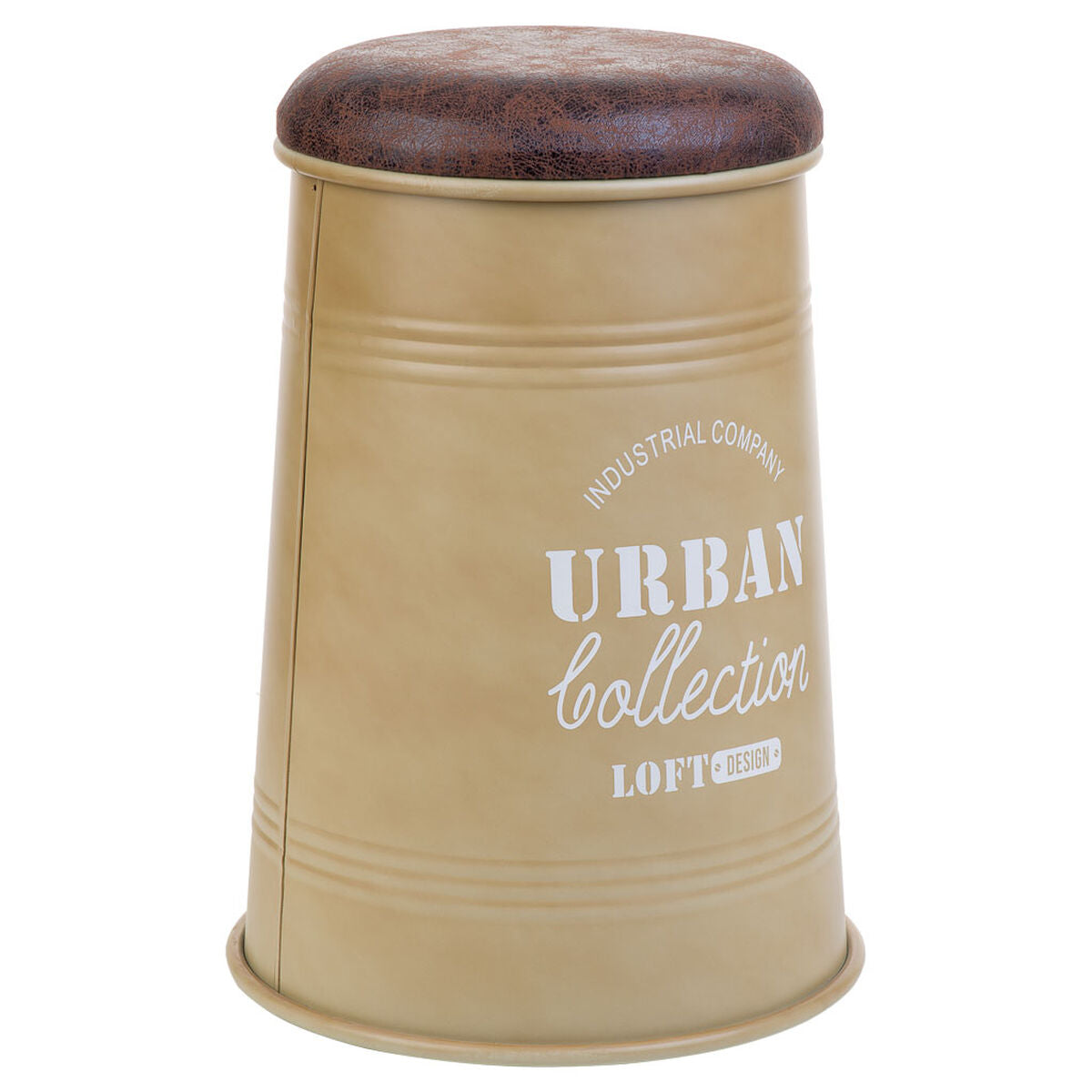 Stool Alexandra House Living Green Polyurethane Metal Particleboard 47 x 27 x 33 cm-6