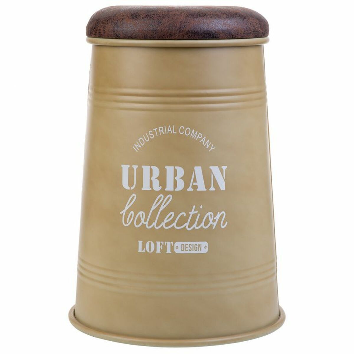 Stool Alexandra House Living Green Polyurethane Metal Particleboard 47 x 27 x 33 cm-0