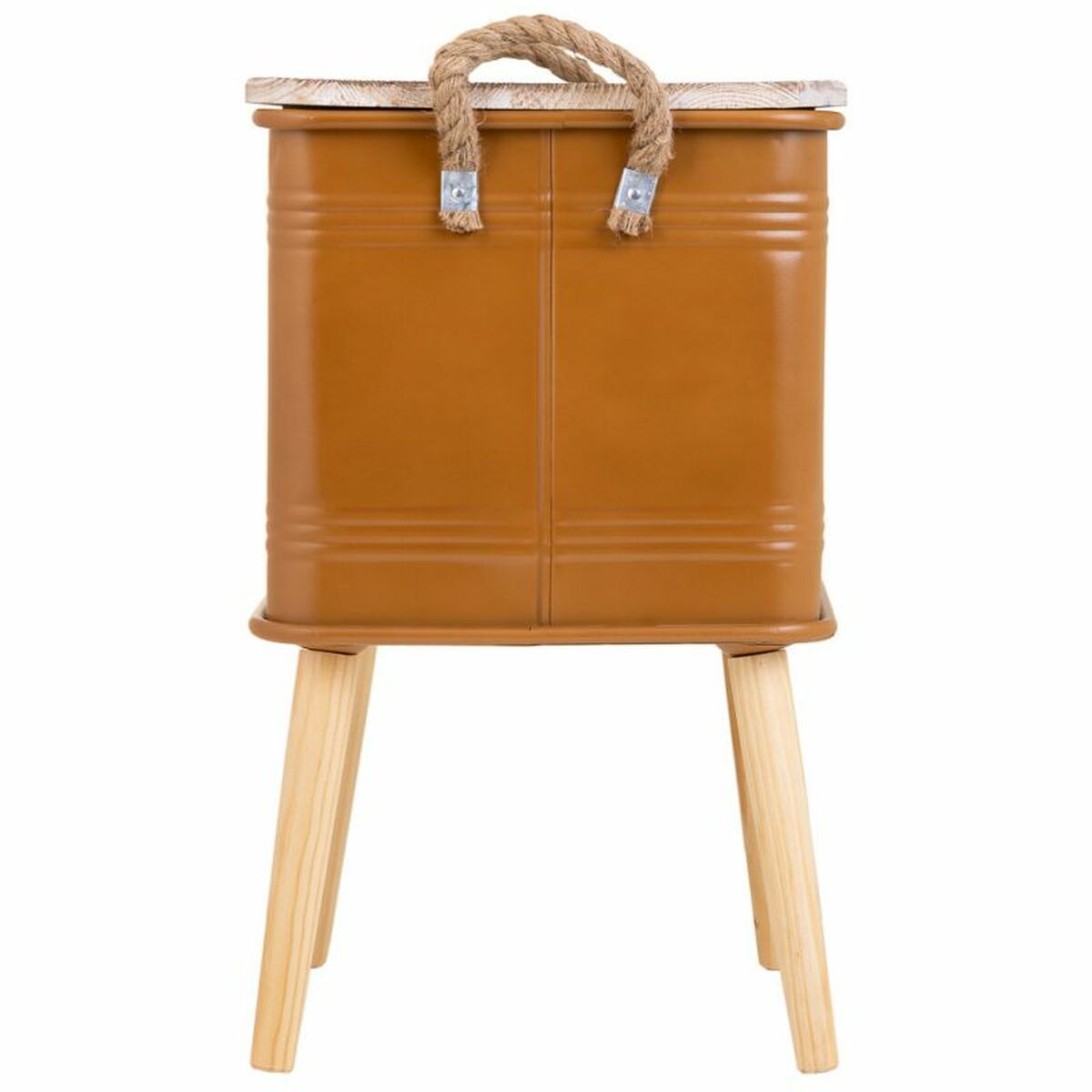 Nightstand Alexandra House Living Brown 34 x 34 x 55 cm-4