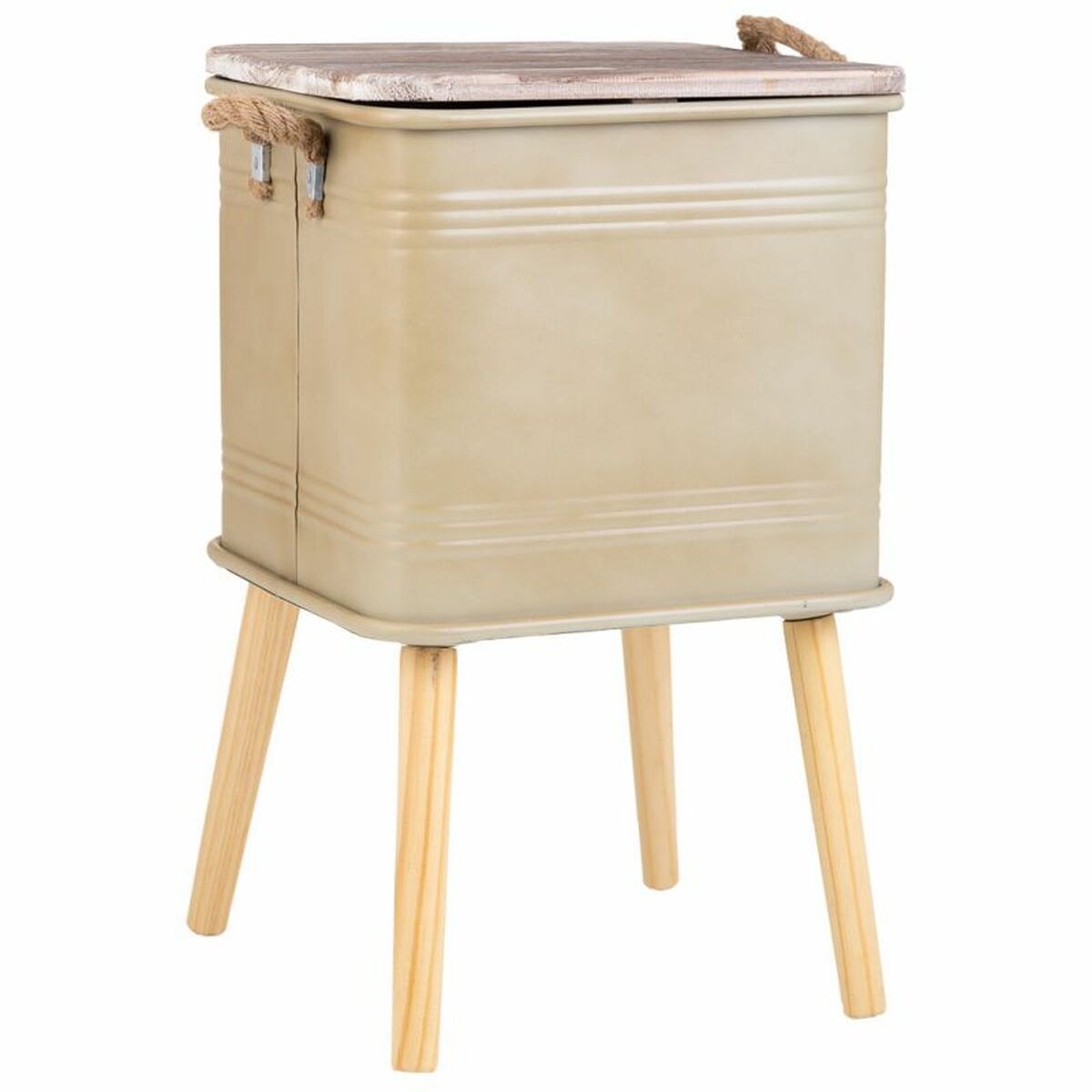 Nightstand Alexandra House Living Green 34 x 34 x 55 cm-5