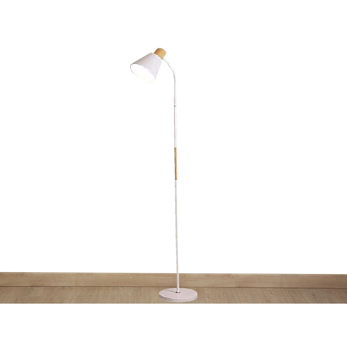 Floor Lamp Romimex White 40 x 165 x 40 cm-2