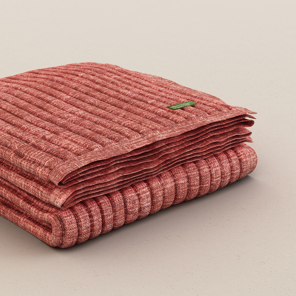 Blanket Benetton Red 140 x 190 cm Acrylic-6