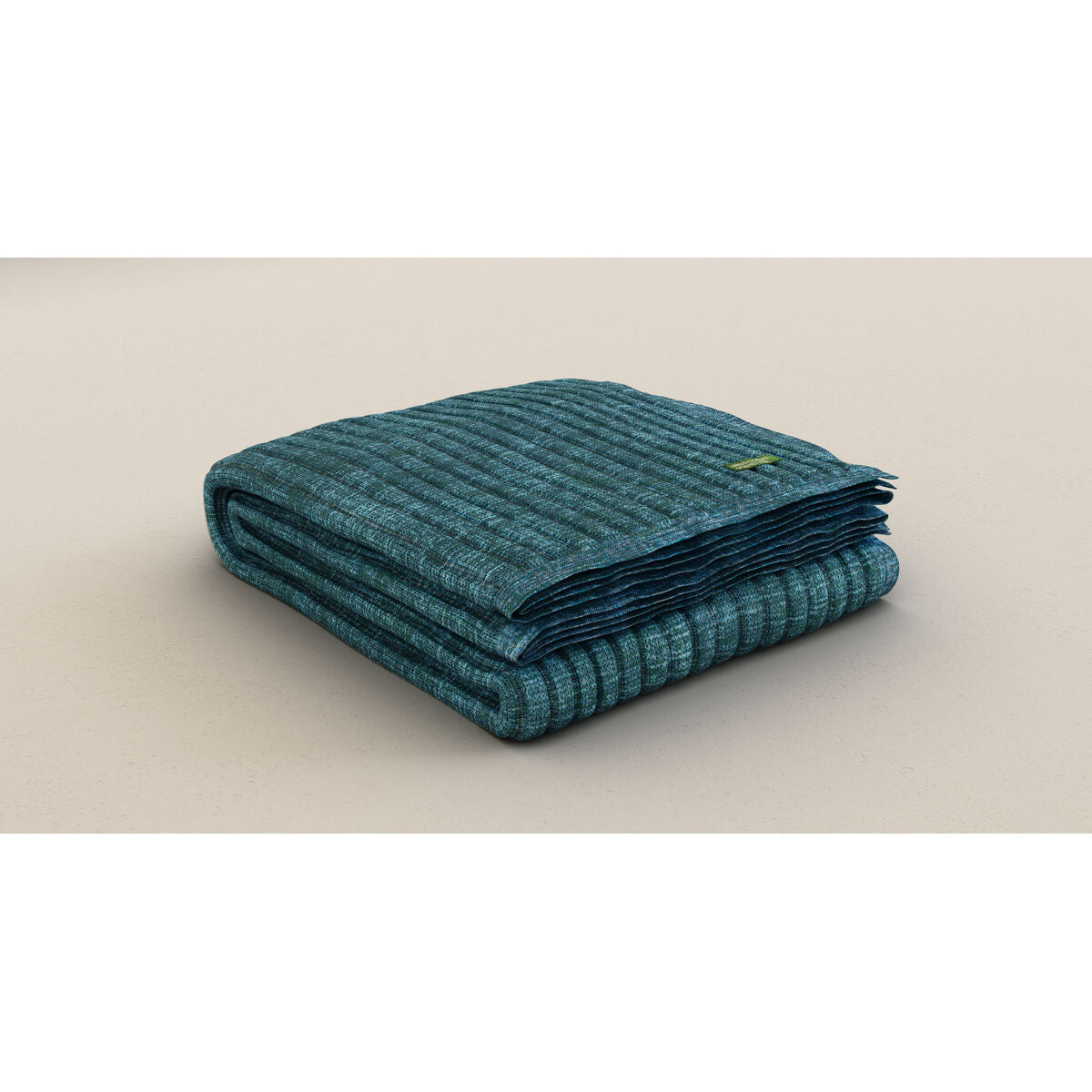 Blanket Benetton Blue 140 x 190 cm Acrylic-4