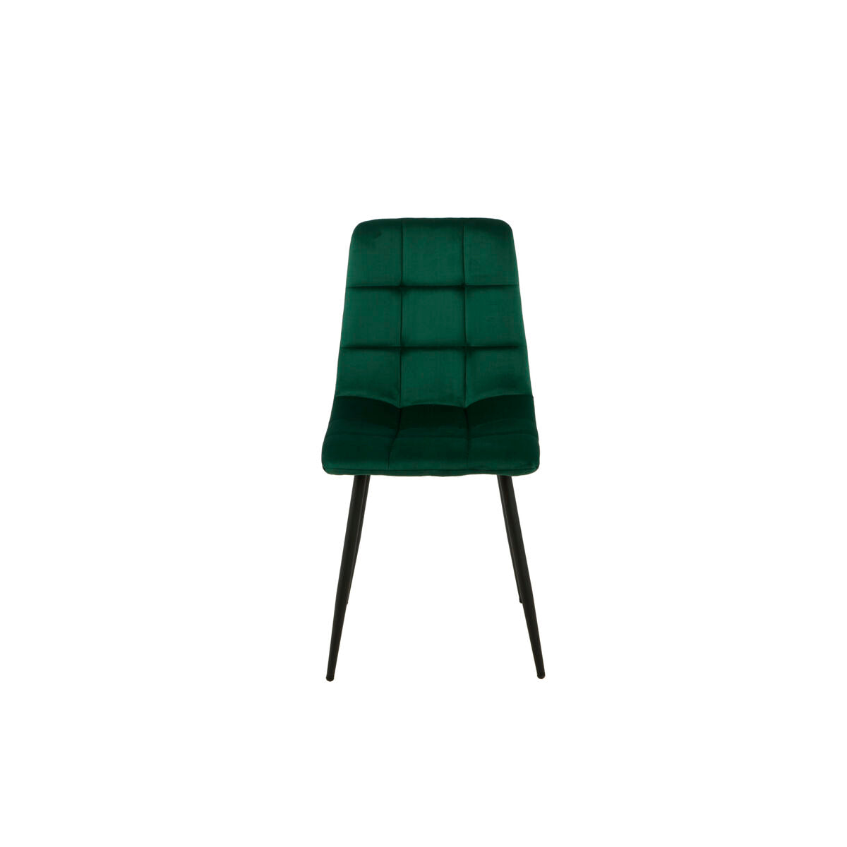 Chair Romimex Green Velvet Metal 45 x 89 x 55 cm-4