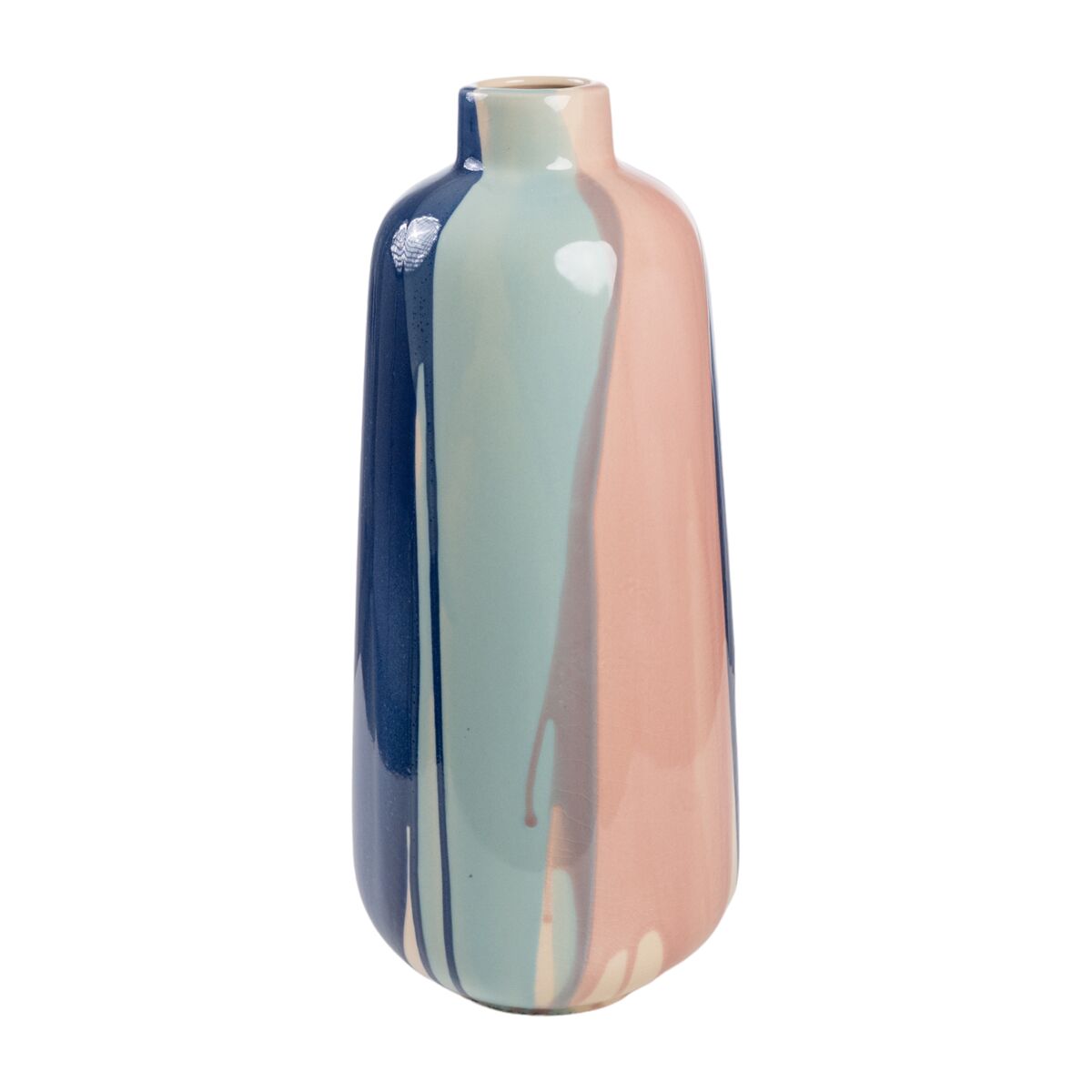 Vase Romimex Multicolour Ceramic 17 x 39 x 17 cm-0