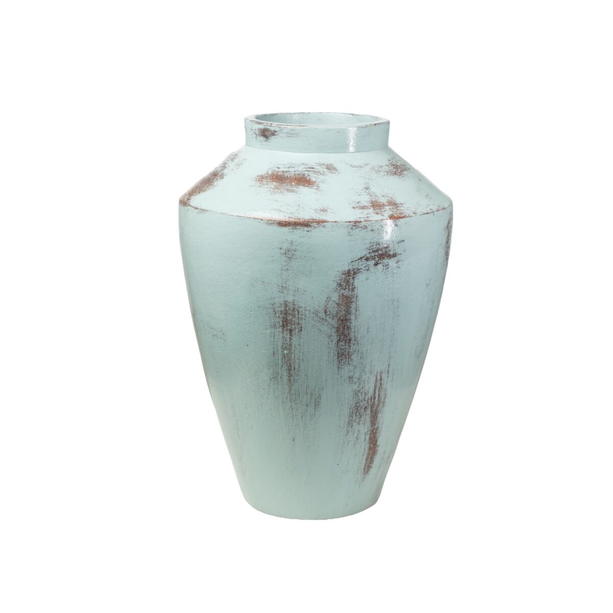 Vase Romimex Blue Terracotta 30 x 50 x 30 cm-0