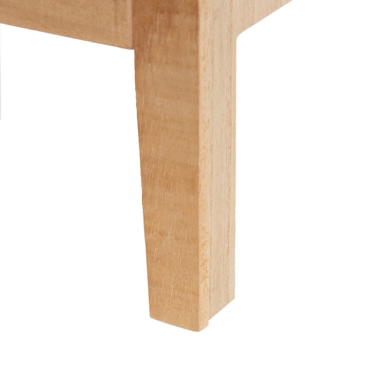 Nightstand HONEY Natural Paolownia wood MDF Wood 40 x 30 x 77,5 cm-2