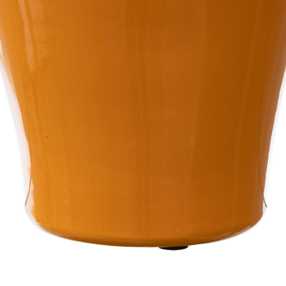 Vase 18 x 18 x 46,5 cm Ceramic Yellow-1