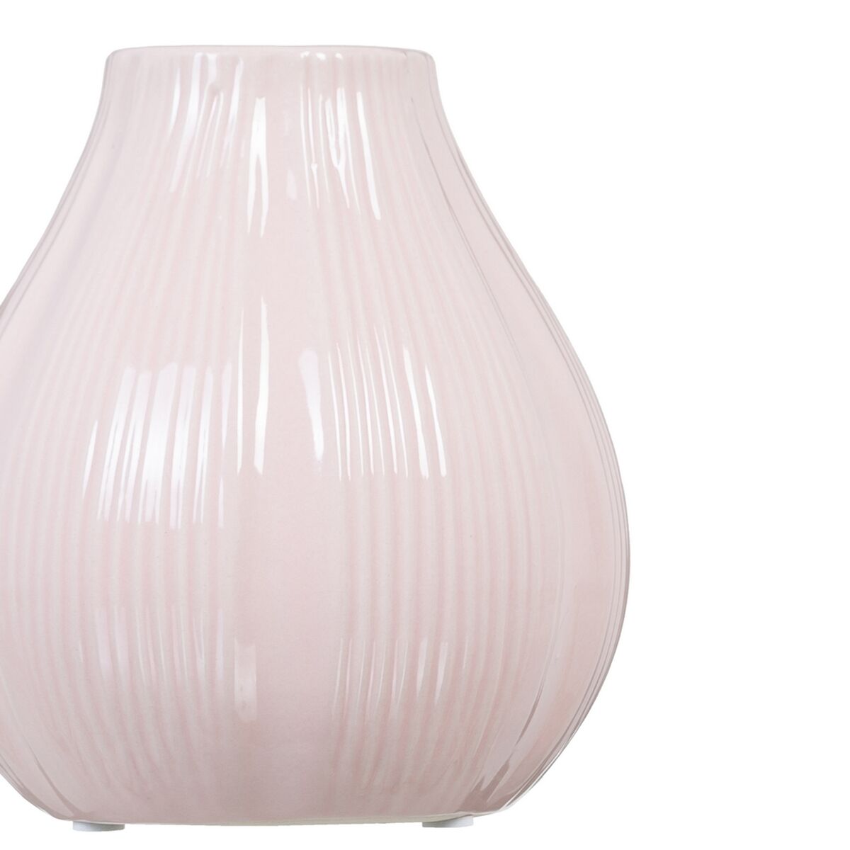 Vase Pink Ceramic 15 x 14 x 15 cm-2